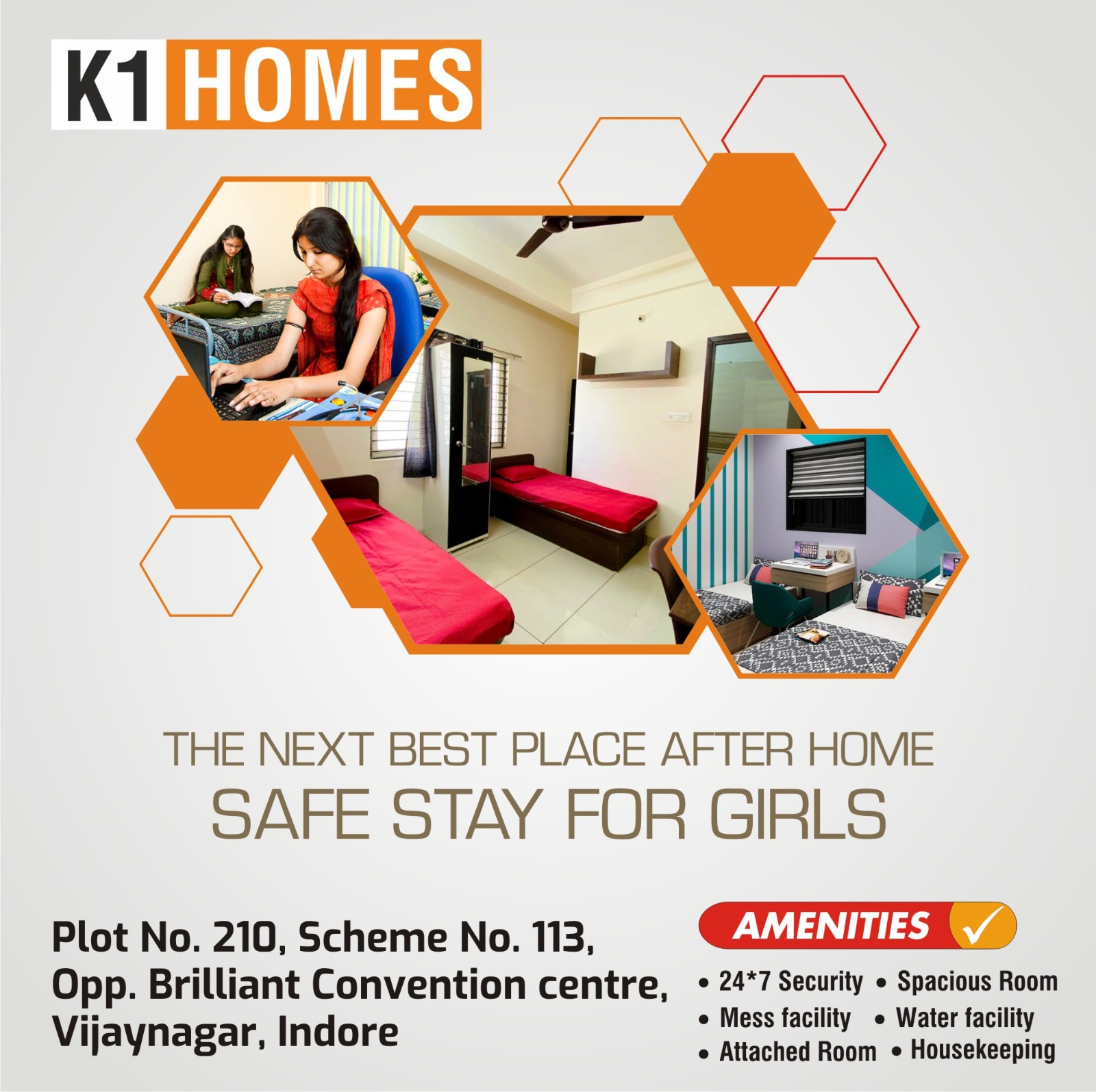 Best Girls Hostel Near Vijaynagar Indore