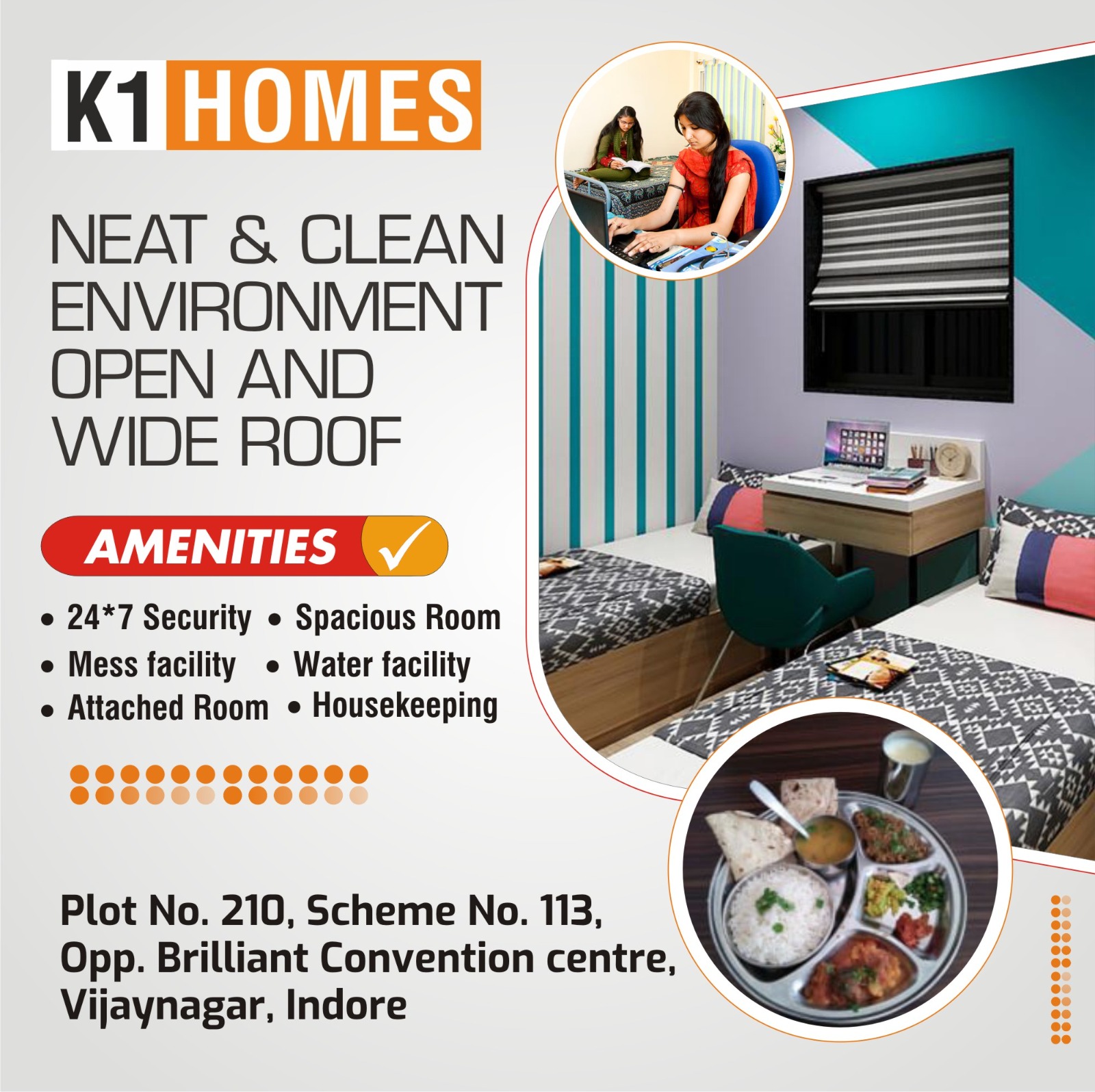 Best PG Accommodation near Vijaynagar Indore