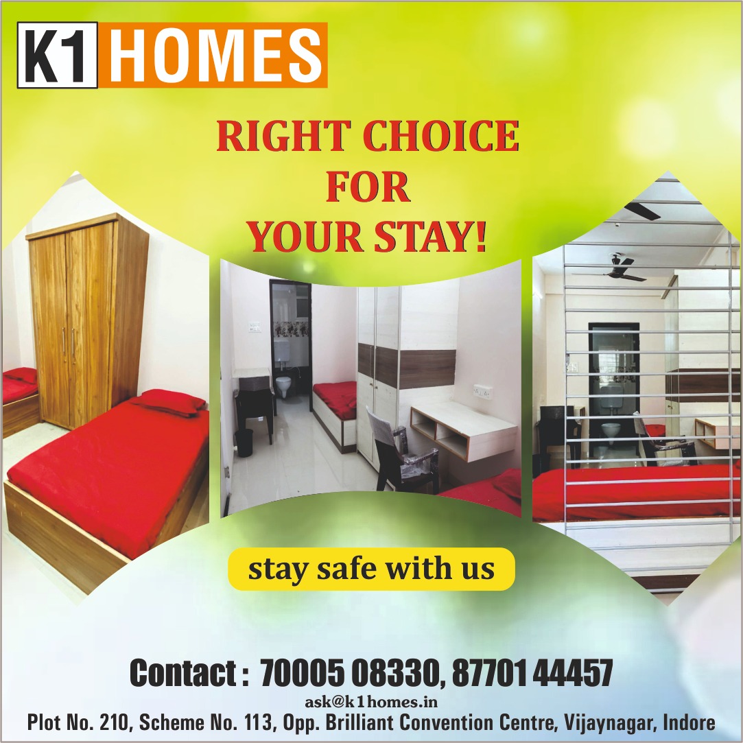 Best Boys Hostel in Vijaynagar Indore